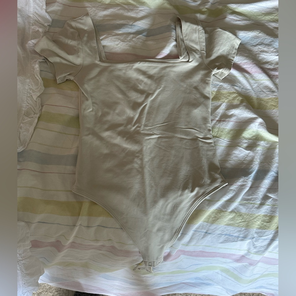 White Babaton body suit